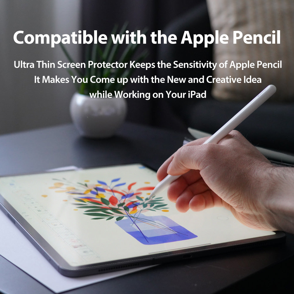 Sview 紙紋平板保護貼 - iPad Pro 12.9 (211.8 x 277.5 亳米) - 兩片裝 one pair screen protector